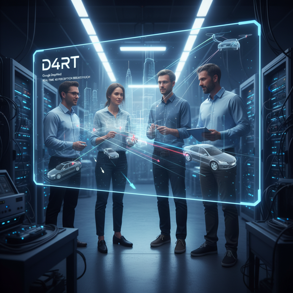 How to Earn Money with D4RT: Google DeepMind's Real-time 4D Perception